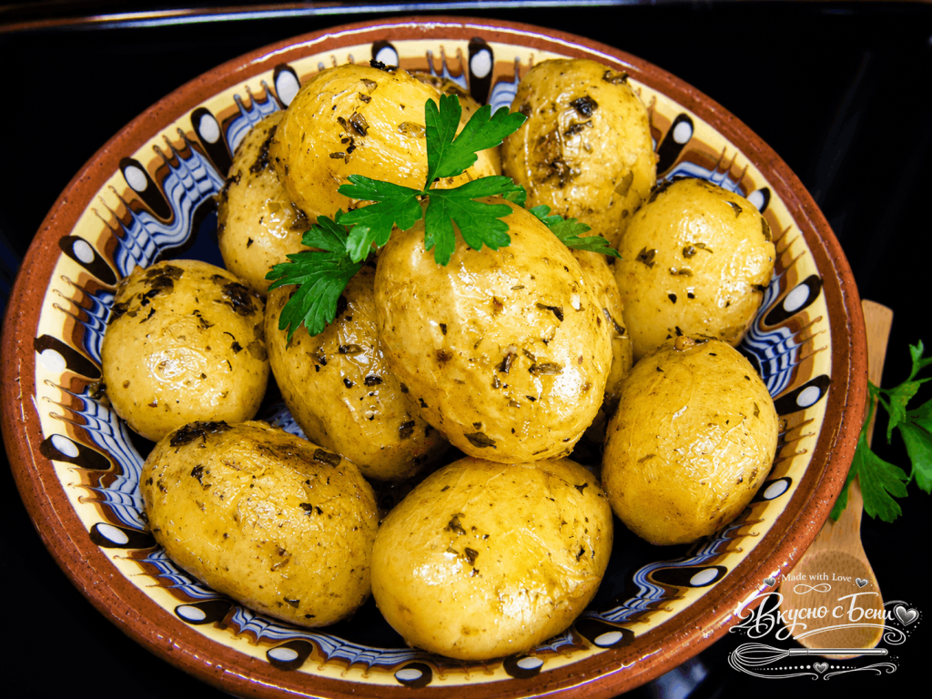 Пресни картофки с риган и лимон 🤍🥔🍋
